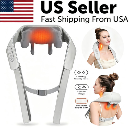 Shiatsu neck and - and, back