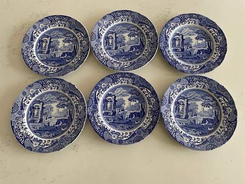 Vintage set spode blue - set,