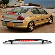 52'' Matte Rear GT Spoiler Wing with Brake Light For Peugeot 206 207 407 Saloon