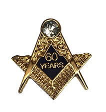 Masonic 60 Years A Mason with
