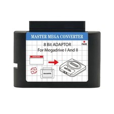 Master System Cartridge 8 bit Converter Mega drive 16 bit Adapter For SEGA Mage
