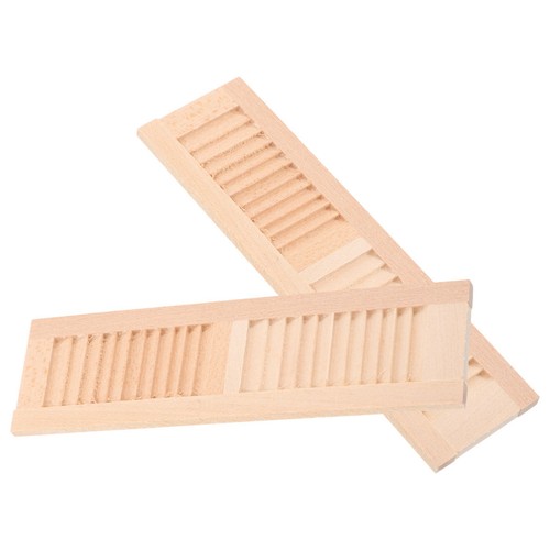 2pcs miniature shutters tiny - 2pcs,