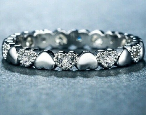 New genuine silver - silver, heart