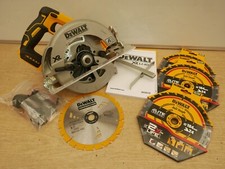 DeWalt DCS570 18v 184mm Circular Saw Bare Unit + 3 EXTRA DT10302 tct blades
