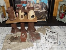 Rare Vintage Star Wars Palitoy Tri Logo Ewok Village Boxed Near Mint Complete