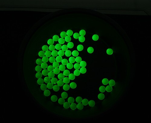 Uranium vaseline glass - 10,