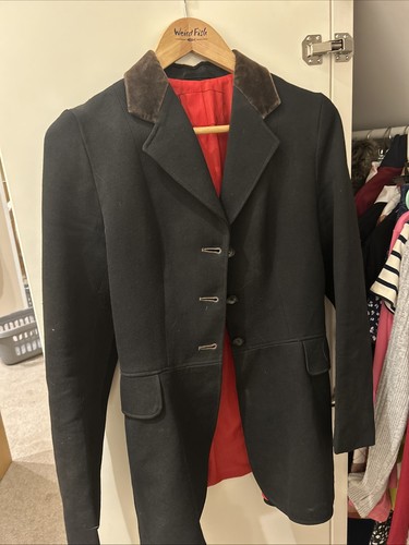 Black equestrian show jacket - equestrian,