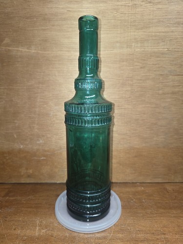 Vintage green glass - vintage, 12"