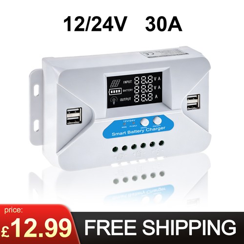 30a solar charge controller - 30a,