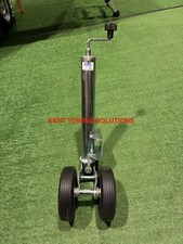New 60mm Heavy Duty Auto Folding Double Wheel Jockey Wheel for Trailer