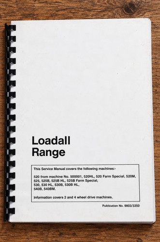 Jcb loadall 520 525 - loadall,