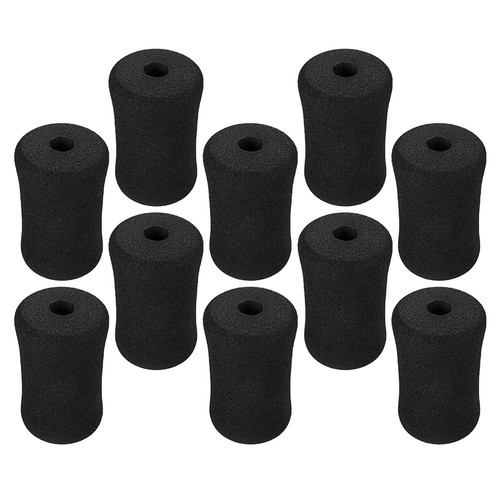 10pcs black sponge - 10pcs, cover