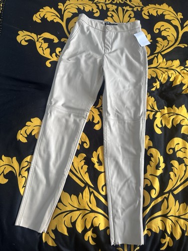 Zara leather trousers for - leather,