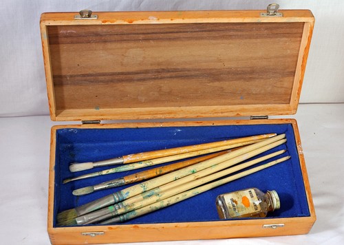 Vintage artist paint - vintage,