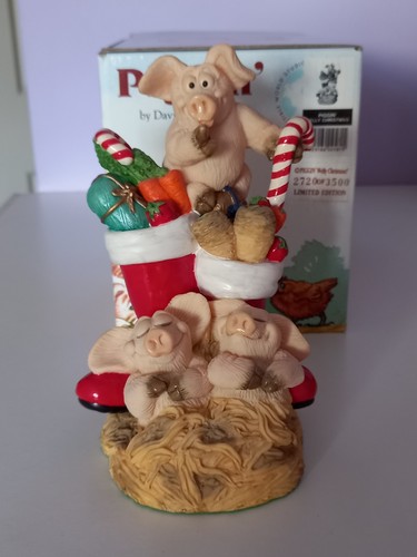 Piggin welly christmas large - welly,
