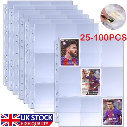 Double sided pocket pages - double-sided, 9-pocket
