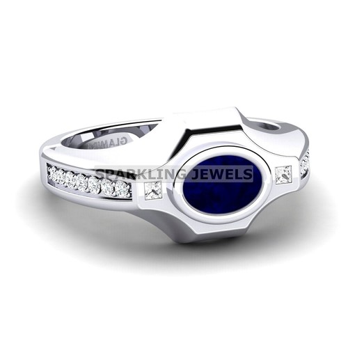 Blue sapphire oval cut - sapphire,
