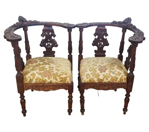 Pair antique italian - pair,