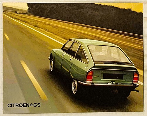 Citroen brochure 1972 - citroen, gs