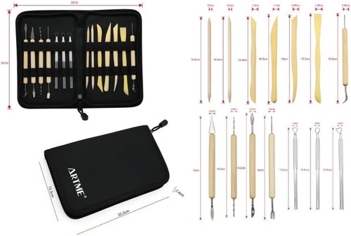 Artme 14pcs pottery tool set - tool,