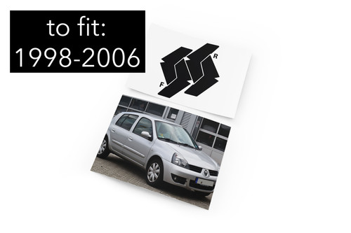 Cars emblem clio vinyl - emblem, wrap