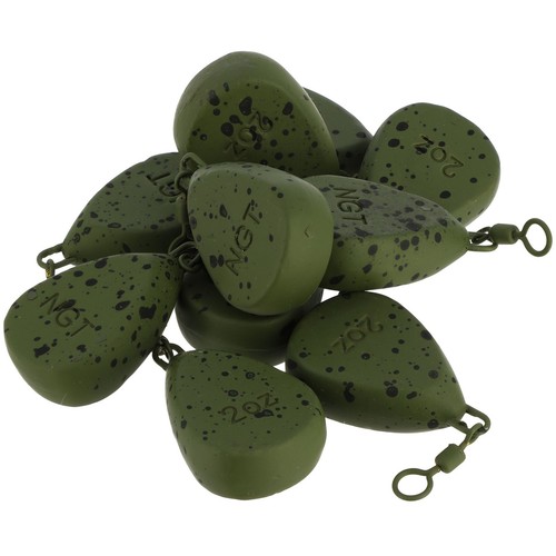 Carp fishing lead - weights, flat