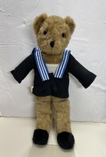 Alresford Crafts Ltd. Teddy Brown Bear Plush Sailor Station Mill England 17" Vtg
