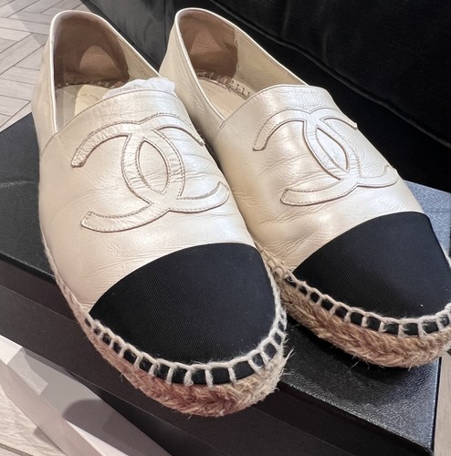 Chanel espadrilles pearl - espadrilles,