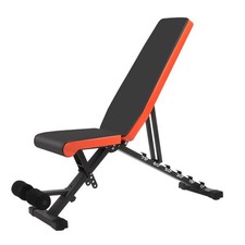 Foldable Weight Bench Adjustable Incline Decline Training Bench for Home Gym