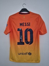 Lionel Messi Signed Barcelona
