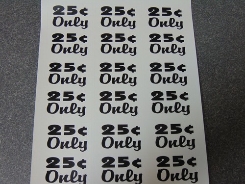 New cent decal sticker - 18, 25