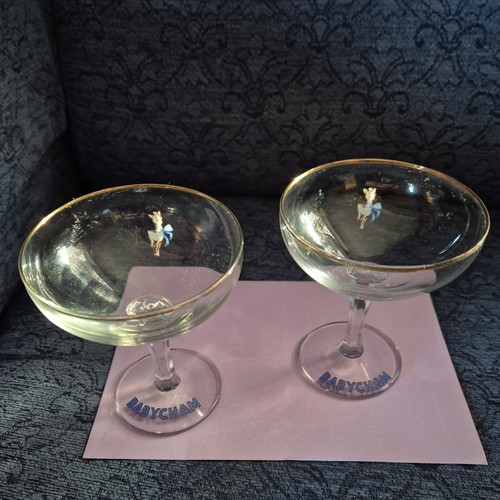 Two vintage babycham - vintage,
