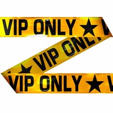 VIP ONLY BARRIER TAPE
