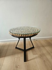 Round Lamp Table, featuring a