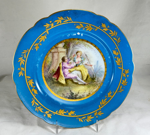 Antique sevres style - antique, 9¼"