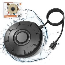 CEARKTIY BIRD BATH HEATER BIRDBATHS DE-ICER BIRDBATH WATER HEATER - BLACK