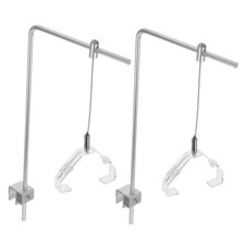  2 Pcs Aquarium Light Support Fish Tank Rack Racks Lighting Holder