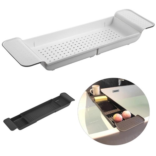 Extendable bathtub caddy - extendable,