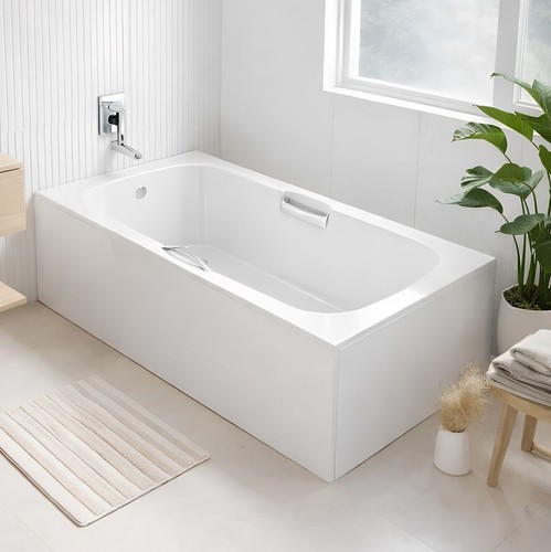 Single ended acrylic bath - ended,