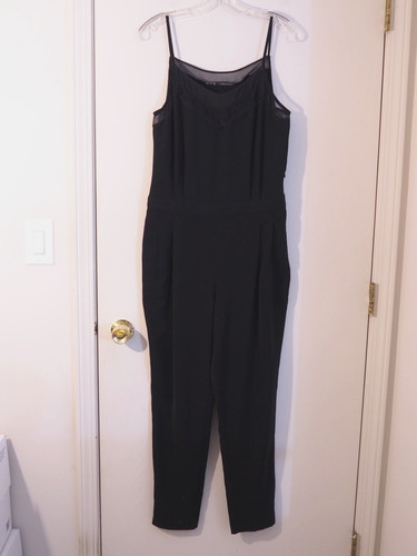New zara basic black poly - new, lace