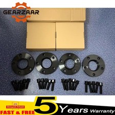 4PCS Wheel Spacers Black