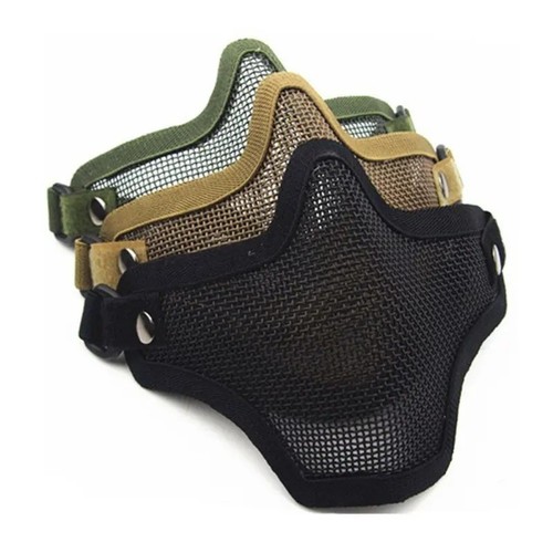 Tactical steel mesh half face - tactical,