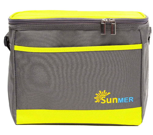Portable insulated cooler - insulated, bag