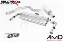 Milltek Seat Leon Cupra 300 Cat Back Exhaust Road+ Polished Ovals SSXSE215