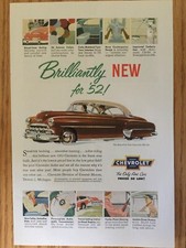 CHEV03 VINTAGE Original 1952