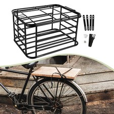 Rear Bike Basket Practical Dog Carrier for Shopping Dogs Carrying Groceries