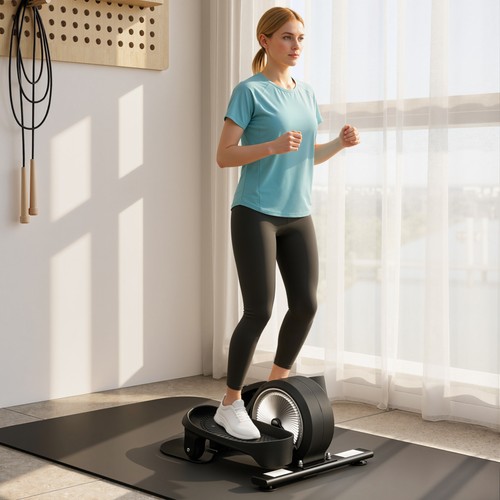 Under desk elliptical machine - desk,