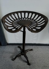 Cast Iron Tractor Stool Seat Vintage Style Bar Stool Seat