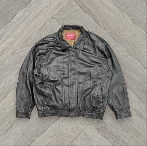 Vintage canada boxy leather - vintage,