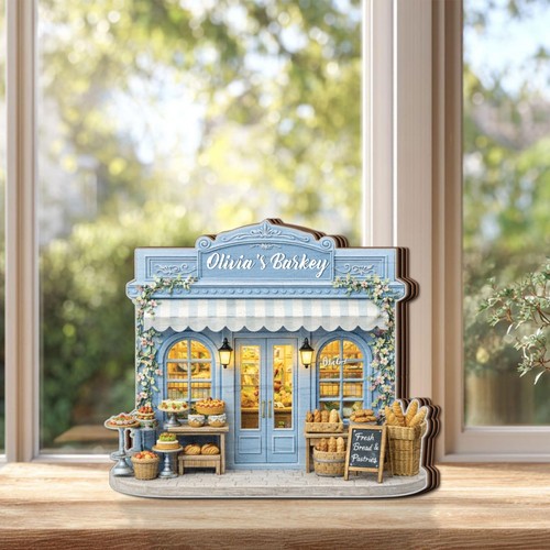 Personalized bakery wooden - personalized,